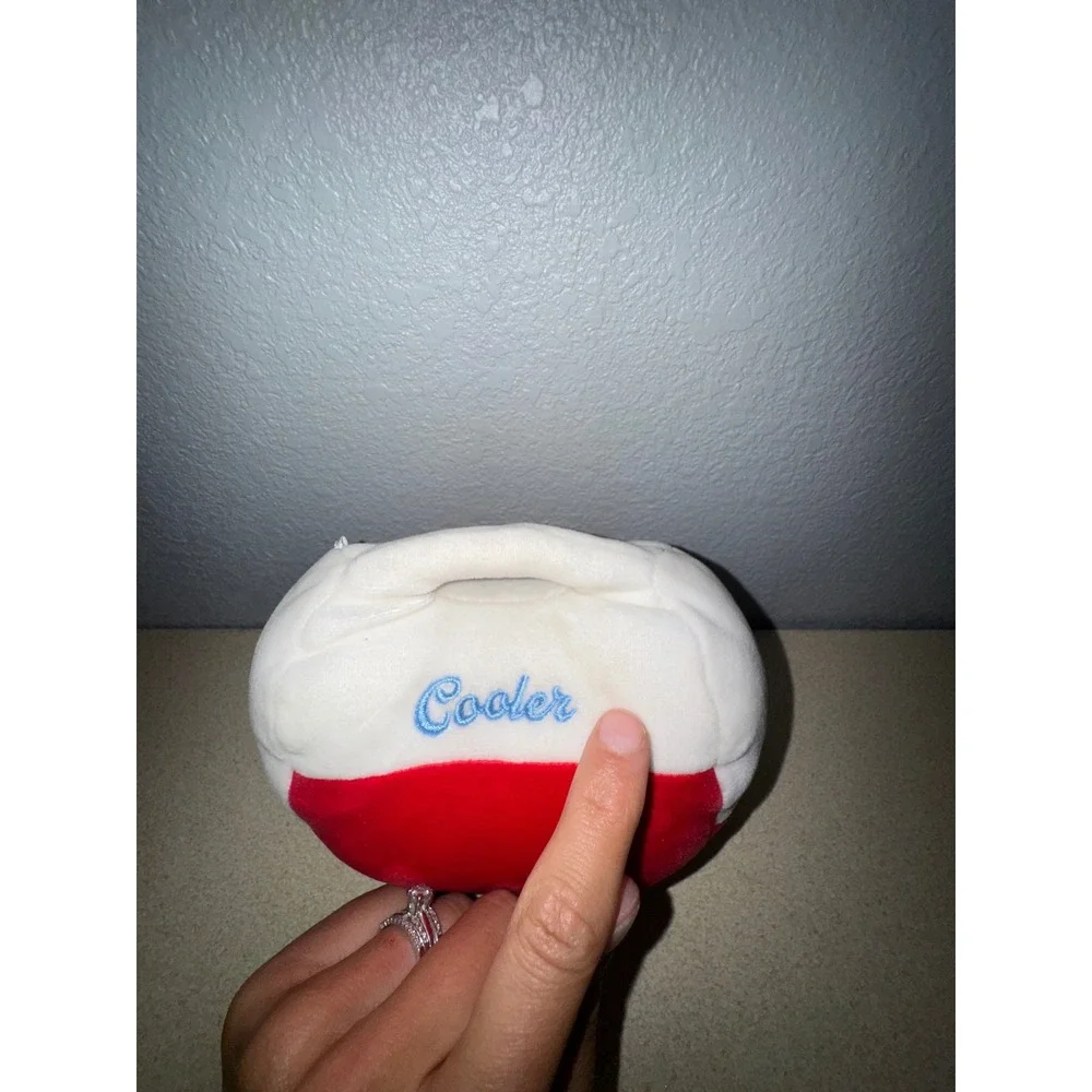 Gigglescape Plush Cooler Red White Blue Soft Toy Collectible Target Brand 6 Inch